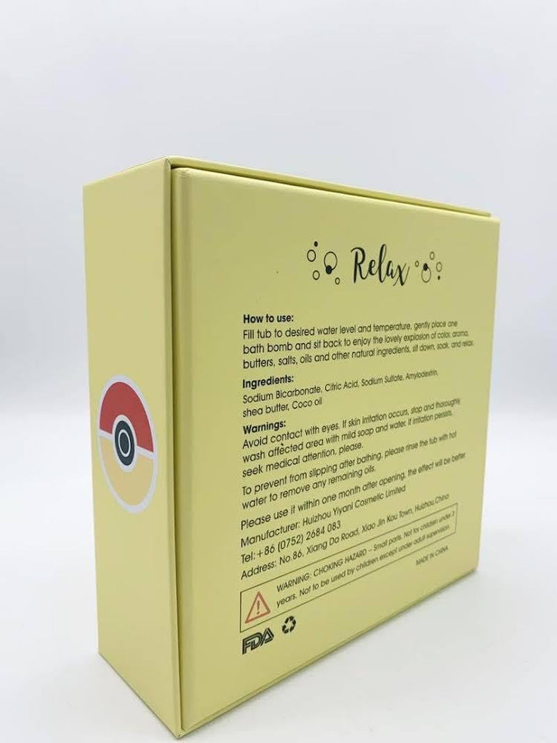 Bath Bombs for Kids - 9 Pack Organic Bath Fizzes with Essential Oils, Natural Ingredients, Soothing Aromatherapy, Great Gift for Boys and Girls, Fun Bath Toy, 3.5 OZ