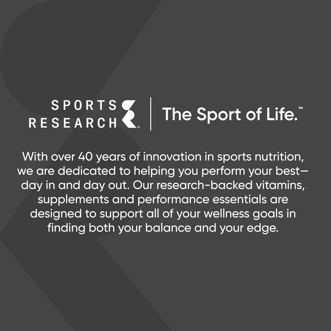 Sports Research® Vegan D3 5000Iu with Vitamin K2 100Mg - Formulated with Coconut MCT Oil - Vegan Certified, Soy & Gluten Free - 60 Softgels