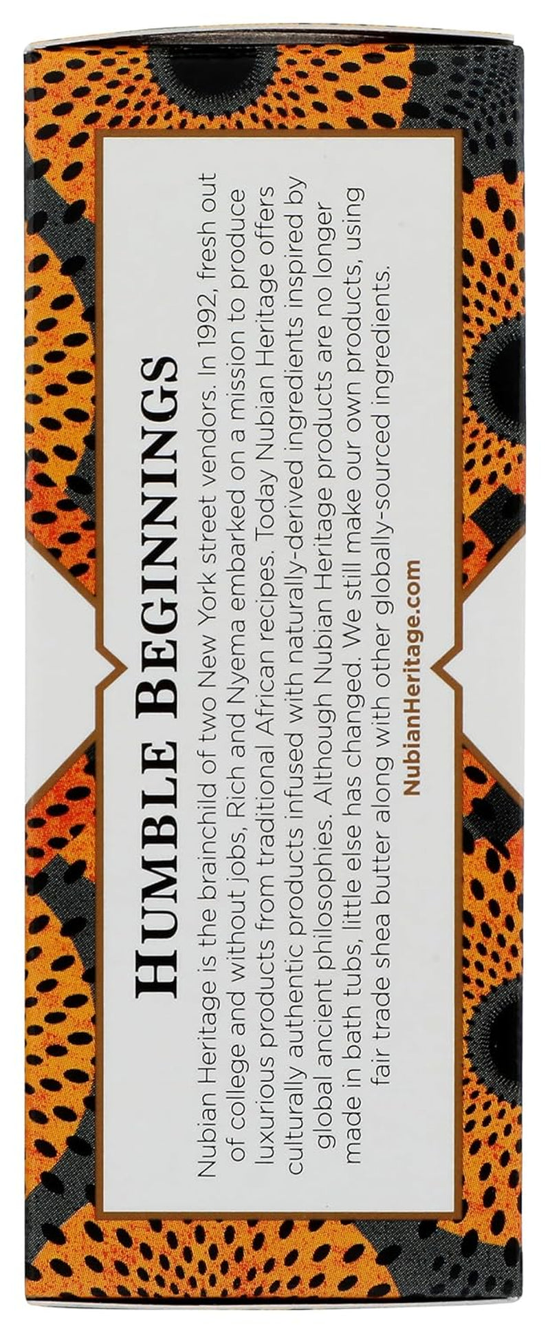 Nubian Heritage Soap Bar, African Black, 5 Ounce