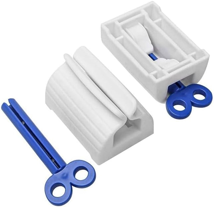 3Pcs Blue for Rotating Toothpaste Dispenser with Tube Squeezer Toothpaste Artifact Dispenser for Bathroom,Bathroom Organization,Tube Squeezer,Health and Household,Bathroom Safety, Aids and Accessories
