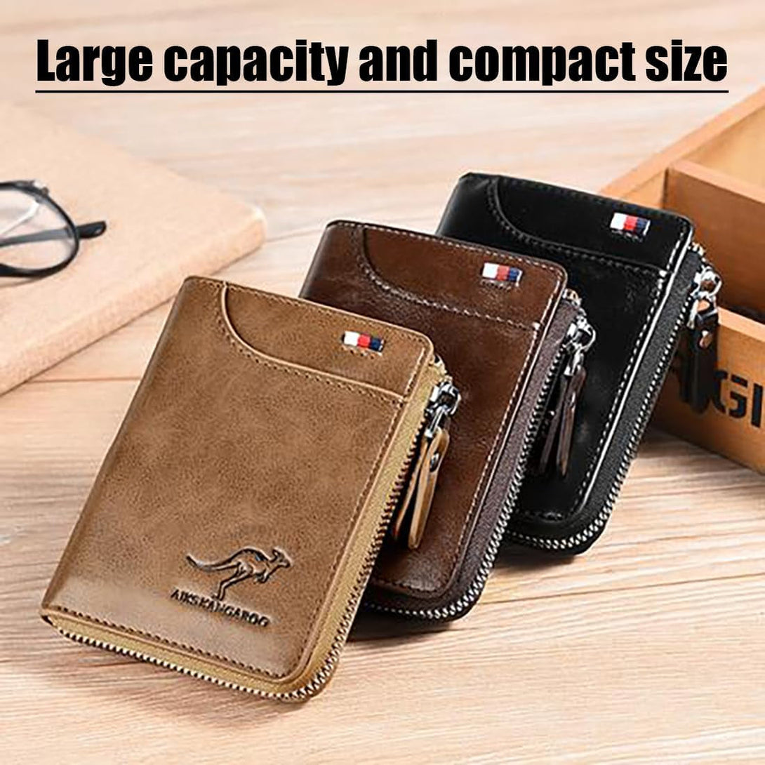 Reshline Men’S RFID Blocking Wallet (BLACK)