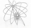 KN256WW 6 QT Wire Whip Stainless Steel for Kitchenaid Stand Mixer Accessory Replacement, Egg Cream Stirrer, Cakes Mayonnaise Whisk