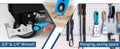 KEZERS 13-In-1 PainterâS Tool, Stainless Steel Putty Knife Scraper, Paint Scraper Tool for Painting & Wood with Metal Hammer End, Multi-Use