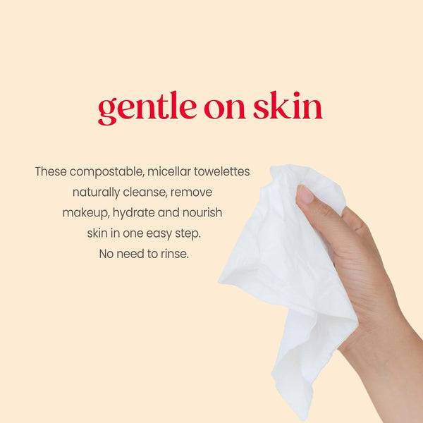 Burt'S Bees, Rose Water Face Wipes, for All Skin Types, Hydrating Micellar Makeup Remover & Facial Cleansing Towelettes, 30 Count (1 Pack)