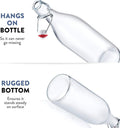 Bormioli Rocco Giara Bottle, 33.75 Oz, Clear