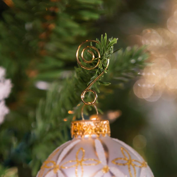 Kurt Adler Ornament Hook, 1.25-Inch, Gold, Set of 50 for Christmas