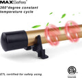 Gun Safe Dehumidifier Rod, Dry Rod - Easy Installation Plug-In Electric Dehumidifier Eliminates Moisture for Gun Safes & Cabinets, ETL Approved?12In