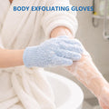 8 PCS ROTOPATA Deep Exfoliating Gloves Mitt with Hanging Loop for Shower, Spa, Body Scrubs, Dead Skin Cell Remover Bathing Accessories