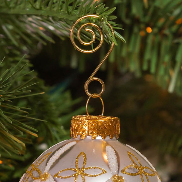Kurt Adler Ornament Hook, 1.25-Inch, Gold, Set of 50 for Christmas