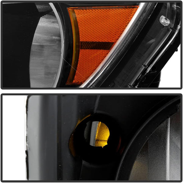 ACANII - For2015-2022 Chevy Colorado Headlights Headlamps Head Lights Lamps Aftermarket Replacement Driver + Passenger