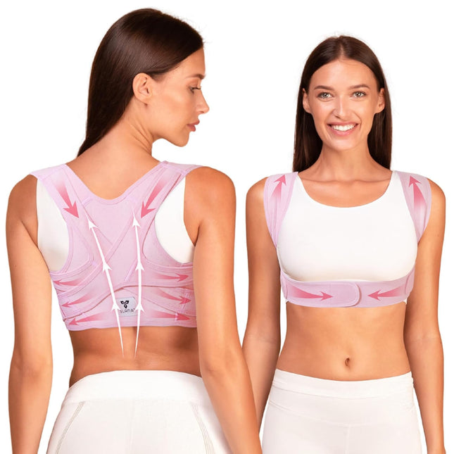 Back Posture Corrector - Adjustable and Breathable - Medium Size Straightener Posture Corrector Providing Pain Relief fr