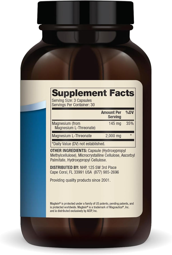 Dr. Mercola Magnesium Advanced - Supports Bone, Joint & Brain Health - Contributes to More Restful Sleep - Non-Gmo, Gluten-Free & Soy-Free - 90