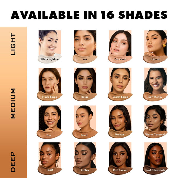 L.A. Girl Pro Coverage Liquid Foundation, White, 0.95 Fl Oz White (Foundation Lightener) 0.95 Fl Oz (Pack of 1)