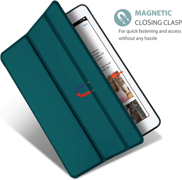Procase Smart Case for Ipad 9.7 Inch Ipad 6Th/5Th Generation Case 2018 2017(Model: A1893 A1954 A1822 A1823), Ultra Slim Lightweight Stand Case
