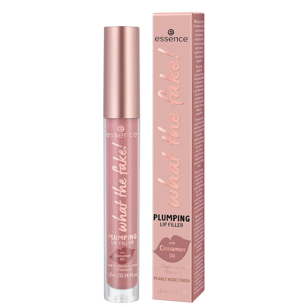 essence | What the Fake! Plumping Lip Filler | Volumizing Lip Gloss Made With Hyaluronic Acid and Vitamin E | Vegan & Cruelty Free, Gluten Free |