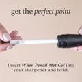 Julep When Pencil Met Gel Sharpenable Multi-Use Longwear Eyeliner Pencil - Golden Olive Shimmer - Transfer-Proof - High Performance Liner