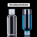 5 Pack 3.4Oz Empty Plastic Travel Bottles for Toiletries TSA Approved Leak Proof Squeezable Travel Size Containers Travel Essentials Accessories,