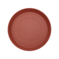 The HC Companies round Prima Flower Pot Saucers - Plastic Plant Saucer for Outdoors & Indoors - Traditional Plant Pot Trays for Water Drainage