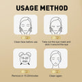 CHMI under Eye Patches (100 Pairs) - 24K Gold Eye Patches for Puffy Eyes, Dark Circles, Eye Bags and Wrinkles, Collagen Skin Care Products, Beauty