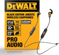 DEWALT Heavy Duty Neckband Bluetooth Earbuds, Wireless Bluetooth 5.2 Headphones W/Microphone, Lightweight Comfort, IP56 Waterproof, Deep Bass