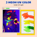8 Color Face Painting Kits for Kids, Beesjuy Water Based Face Paint Kit, Makeup Kit Plant Ingredients Face Crayons, Painting Party for Adults&Kids