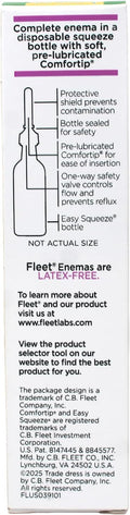 Fleet Bisacodyl Enema, Ready to Use - 1.25 Oz (Pack of 5)