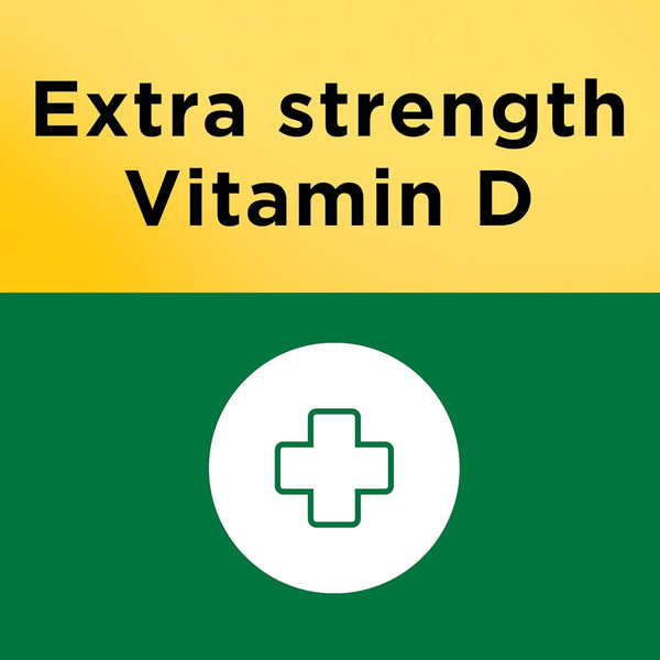 Nature Made Extra Strength Vitamin D3 5000 IU (125 Mcg), Dietary Supplement for Bone, Teeth, Muscle and Immune Health Support, 360 Softgels, 360