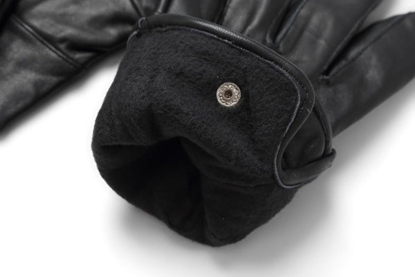 REED Men'S Genuine Leather Warm Lined Driving Gloves - Touchscreen Texting Compatible