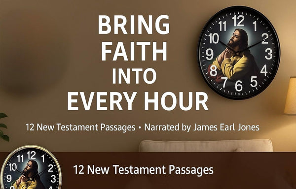 The Prayer Clock 10" (Black)