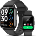 Smart Watch, 1.83" HD Smartwatch for Men Women (Answer/Make Calls), Fitness Watch with 100+ Sport Modes, IP68 Waterproof/Heart Rate/Sleep Monitor,