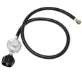 Gasone Propane Regulator 3 Feet Universal QCC1 Grill Replacement with 42 Inches Hose for Most LP Gas Grill, Heater and Fire Pit Table, 3/8" Female