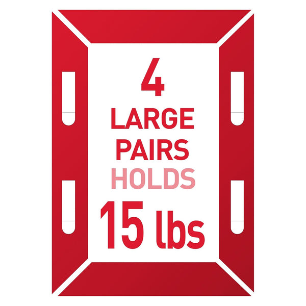 Command Large Picture Hanging Strips, White, Holds up to 16 Lbs, 14-Pairs, Easy to Open Packaging