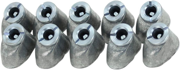 Milton 500-4 1/8"-27 NPT Dual Air Chuck Head Replacement - Box of 10