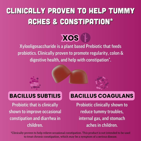 Llama Naturals Kids Probiotic with Prebiotic Fiber, Vegan, Organic Prebiotics and Probiotics Gummies for Gut Health Support, Toddler Real Fruit