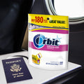 ORBIT Gum Bubblemint Sugar-Free Chewing Gum Bulk Pack - 180 Piece Resealable Bag