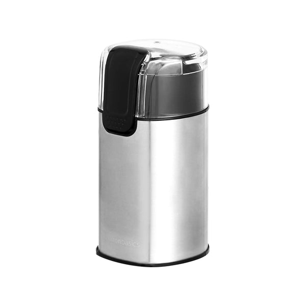 Amazon Basics Electric Coffee Grinder for Home Use, Spice Grinder for Coffee Beans, Herbs, Spices, Grains, Nuts, with Heavy-Duty Stainless Steel