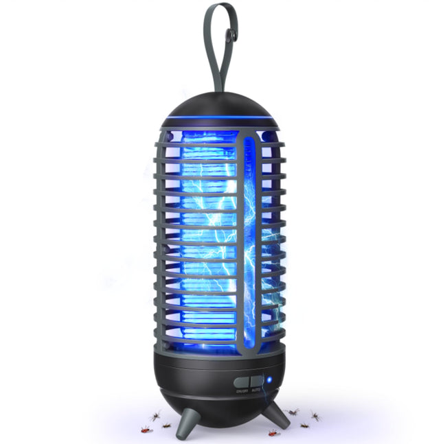 Bug Zapper Outdoor Rechargeable 2 in 1 Wireless Mosquito Killer Lamp 2500Mah Bug Zapper Electric Trap Ideal Fly Zapper I