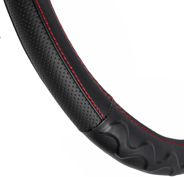 Motor Trend 18" Inch Steering Wheel Cover for Big Rigs Trucks Semis Truckers Rvs 18-Wheelers Freight Carrier Tow Trucks Tankers Transporters,