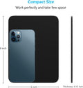 Dapesuom Small Mouse Pad, 6 X 8 Inch Thick Rubber Premium-Textured Non-Slip Portable & Washable Mini Mouse Mat for Women Men Wireless Laptops
