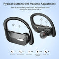 T16 Wireless Earbuds, Bluetooth Bluetooth Headphones 48Hrs Long Battery Life with LED Power Display In-Ear Earhooks Headphone Stereo Wireless