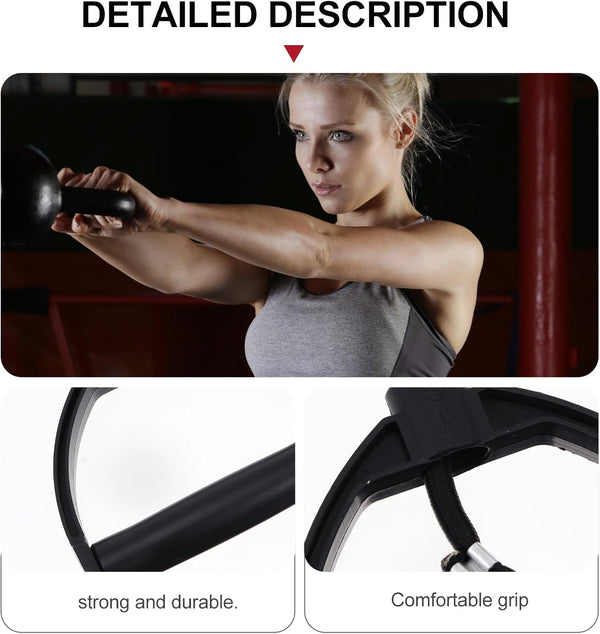 IMIKEYA Resistance Bands: 1 Pair Stepper Resistance Band Fitness Exercise Bands with Handles Fitness Bands Pull Ropes Exercising Bands Resistance