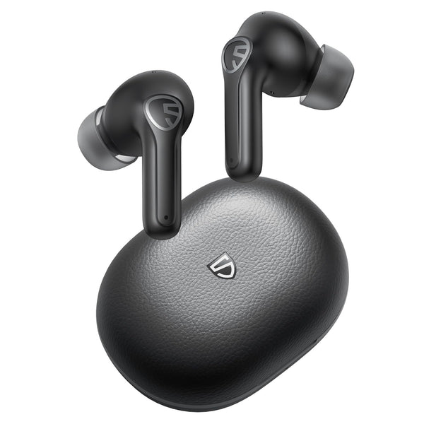 Soundpeats T3 Pro Wireless Earbuds, 12Mm Drivers Bass Stereo in Ear Headphones, Bluetooth 5.4, 28Hrs Playtime, Call Noise Cancellation, IPX4