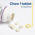 Natural Factors - Stress-Relax Tranquil Sleep - 60 Chewable Tablets