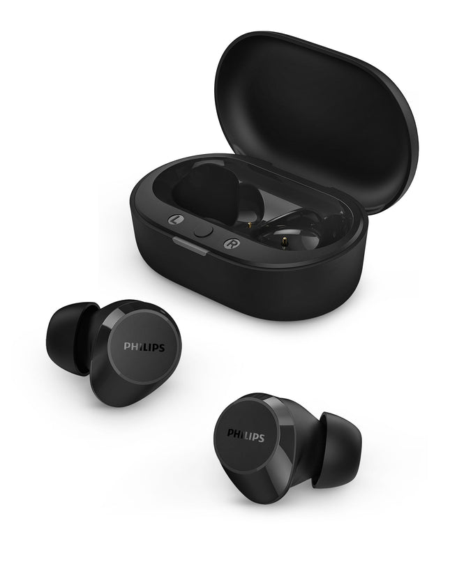 PHILIPS TAT1219 Wireless Earbuds,True Wireless Headphones,Powerful Bass with 10 Mm Driver,Clear Call Quality with AI Mic