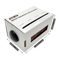 Emery Cloth Roll, 4 Grits Abrasive Sandpaper Rolls Assorted Sand Paper with Dispenser for Woodworking Automotive Metal Polishing, 150 240 320 400