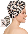 Kitsch Microfiber Hair Towel Wrap for Women - Microfiber Towel, Super Absorbent, Quick Dry, Anti-Frizz - for Long and Short Hairs, Turbans for