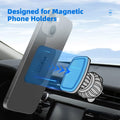 Volport Metal Plate for Phone Magnet, 10 Pack Magicplate with 3M Adhesive Replacement for Magnetic Phone Car Mount Holder & Cradle & Stand