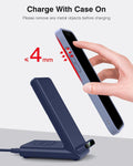 Wireless Charging Station,3 in 1 Wireless Charging Stand Made for Apple Watch Ultra 10 9 8 7 6 SE 5 4 3,Fast Wireless Charger Made for Iphone