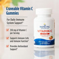 Nordic Naturals Vitamin C Gummies, Tart Tangerine - 120 Gummies - 250 Mg Vitamin C - Immune Support, Antioxidant Protection, Child Growth &