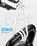 I Phone Lightning Chargerï¼[Mfi Certified] Phone Charger USB with Charging Cord 6 Ft I Phone Charger Cable for I Phone 14 13 12 11 Pro/Pro Max/Se